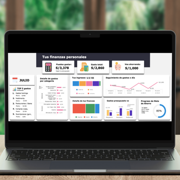 Planner Finanzas PC | En Excel 💻